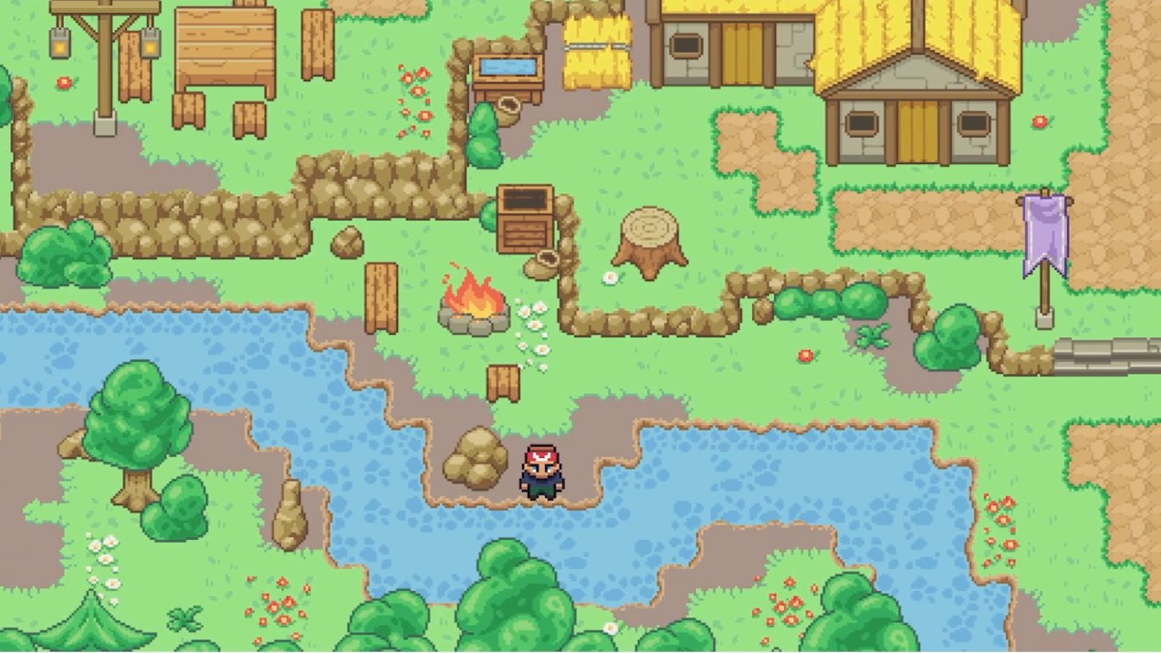 Mapa de RPG com movimentação e profundidade dinâmica